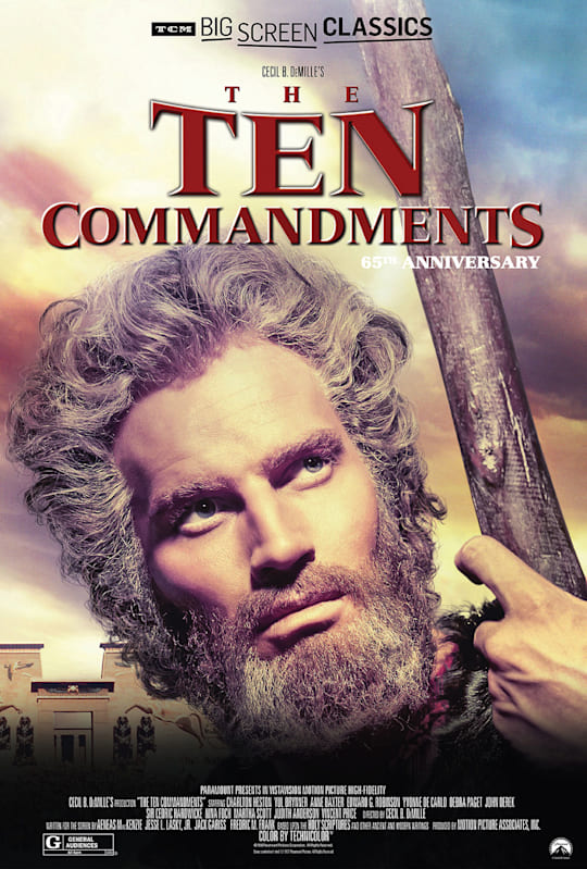 The Ten Commandments 65th Anniversary