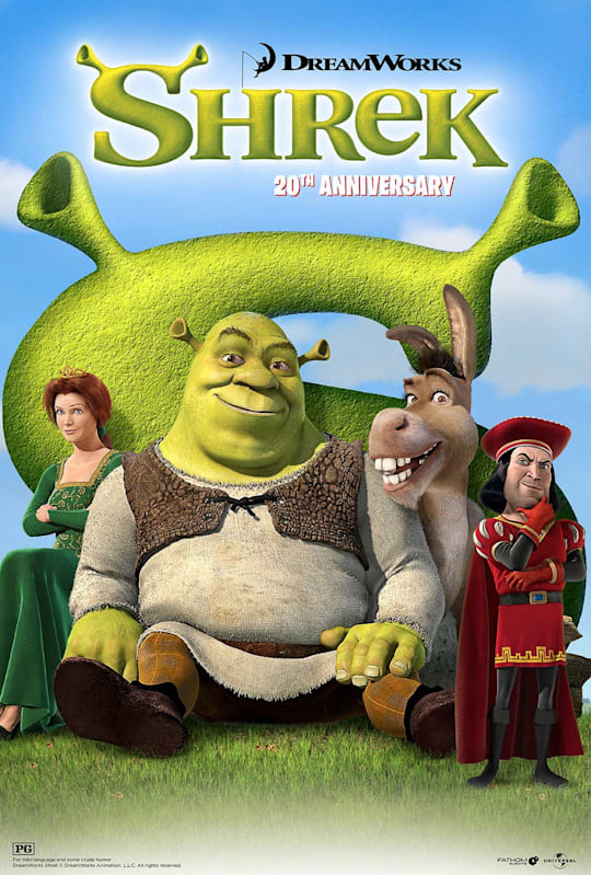 Shrek 20th Anniversary