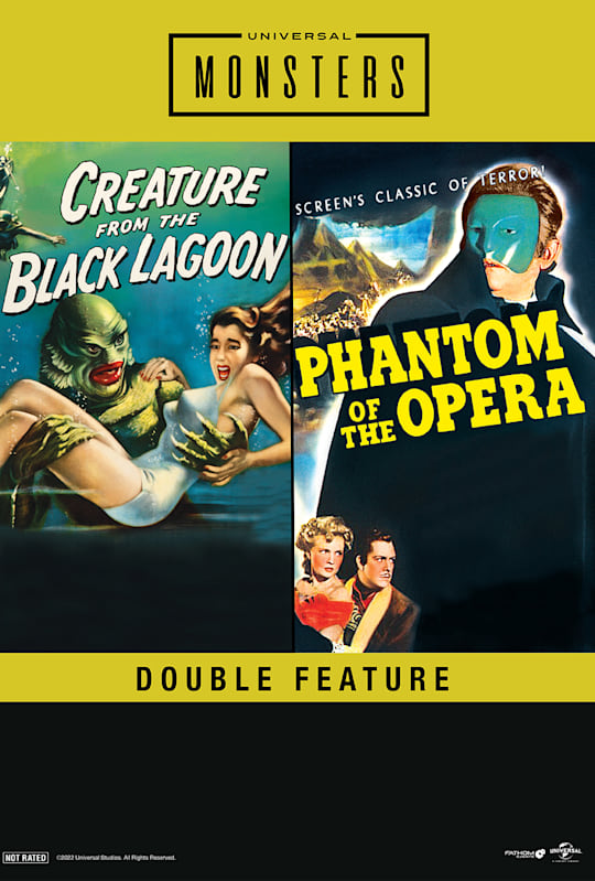 Creature from the Black Lagoon (1954) & Phantom of the Opera (1943) Double Feature