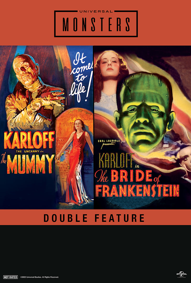 The Mummy (1932) &amp; The Bride of Frankenstein (1935) Double Feature