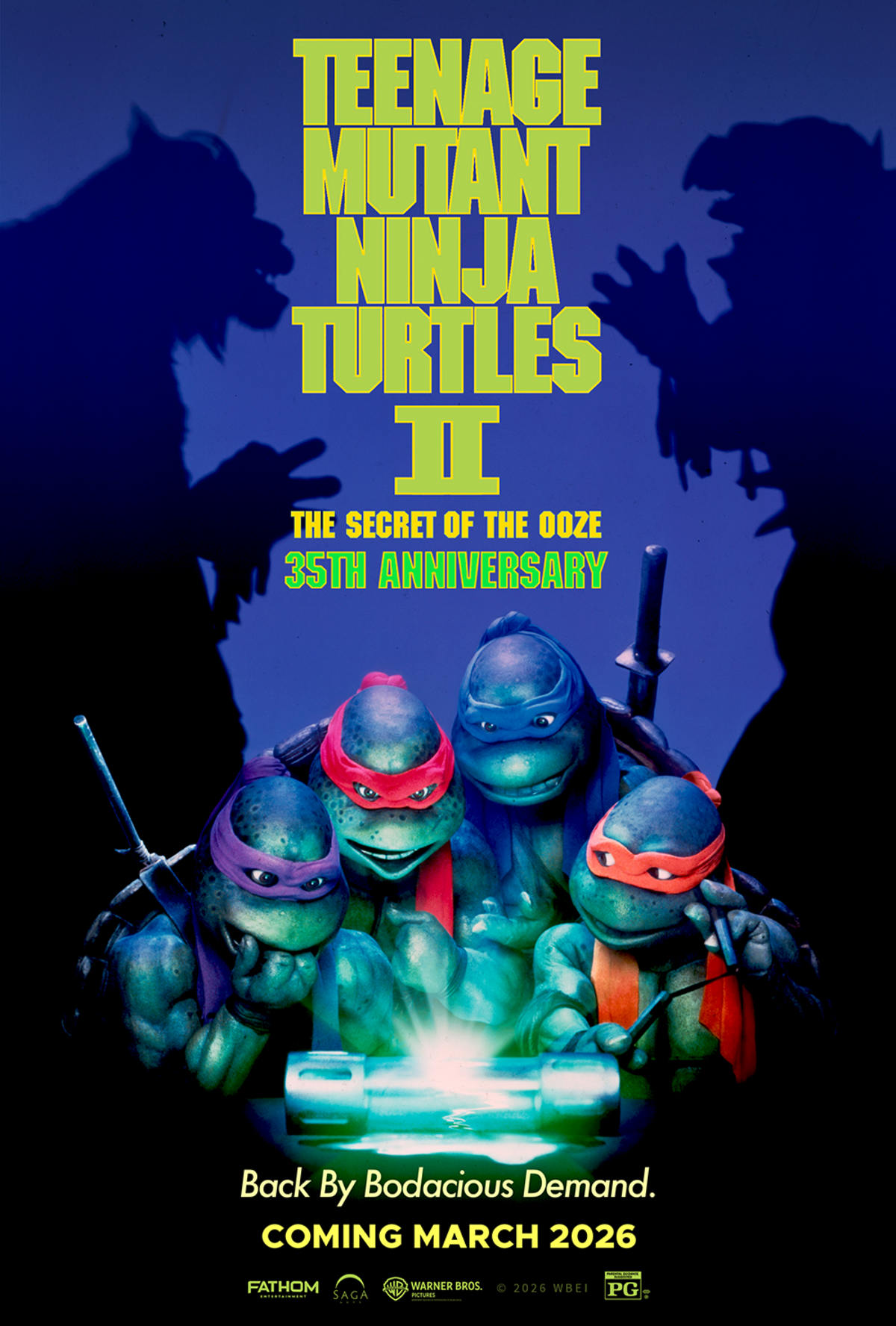 Teenage Mutant Ninja Turtles II: The Secret of the Ooze 35th Anniversary